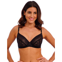 Wacoal Sensu Lace Underwired Bra – Black – 30DD