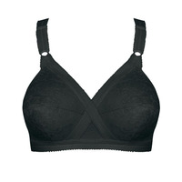 Playtex Cross Your Heart Non Wired Bra – Black – 42D