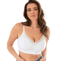 Pour Moi Love To Lounge Non Wired Bra – White – 32G
