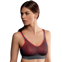 Anita Active Air Control Sports Bra - Coral/Anthracite - 32B