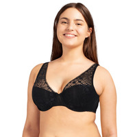 Chantelle Day to Night Plunge Spacer Bra - Black - 32C