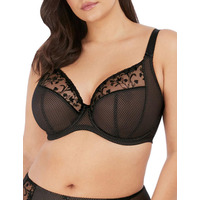 Elomi Charley Plunge Bra – Jet – 32GG