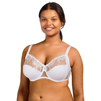 Chantelle Pont Neuf Very Covering Underwired Bra - White - 36E