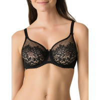 Prima Donna Divine Seamless Non Padded Bra - Black - 38C