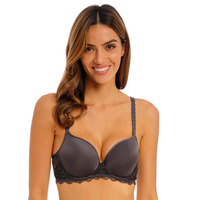 Wacoal Lace Perfection Underwired Contour Bra – Charcoal – 30DD