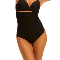 Simone Perele Story High Waist Shaper Brief – Black – L – 14